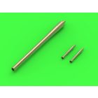 Master Model British QF 2-pdr (40mm) - version Mk.IX (smooth barrel) + Besa MG tips - for Crusader Mk.I/Mk.II, early Valentine, Matilda II, and other AFV (Hasegawa, IBG, Italeri)