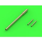 Master Model British QF 2-pdr (40mm) - version Mk.X (step in barrel) + Besa MG tips - for Crusader Mk.I/Mk.II, Valentine, Matilda II, and other AFV (Hasegawa, IBG, Italeri)