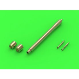   Master Model British QF 6-pdr (57mm) - version Mk.III L/43 (short) + Besa MG tips - for Crusader Mk.III, Churchill Mk.III/IV, Valentine Mk.VIII/IX (Hasegawa, IBG)