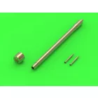 Master Model British QF 6-pdr (57mm) - version Mk.V L/50 (long) + Besa MG tips - for Crusader Mk.III, Churchill Mk.III/IV, Valentine Mk.VIII/IX (Dragon, Italeri)