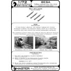 Master Model Besa machine gun barrel tips (7.92mm) (4pcs)