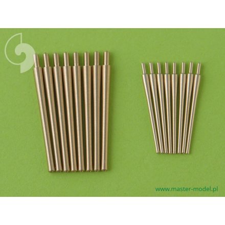 Master Model IJN Mogami (1942) armament - 20cm (6pcs), 12,7cm (8pcs) barrels
