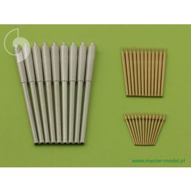   Master Model R.N. Roma armament - 381mm (9pcs), 152mm (12pcs), 90mm (12pcs) barrels