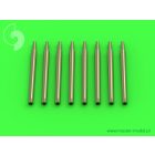 Master Model IJN 12,7cm/50 (5in) 3rd Year Type barrels - for turrets with blastbags (8pcs) - most IJN destroyers built 1930-1945