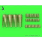 Master Model HMS Ark Royal armament barrels - 4.5in (16pcs), 40mm POM-POM (48pcs), Vickers .50cal (32pcs)