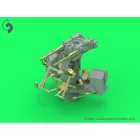 Master Model French Twin Mount 37mm/50 (1.46in) Model 1933 - (resin, PE and turned parts) - (4pcs)  (Hobby Boss)