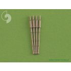 Master Model Russia/USSR 130 mm/70 (5.1in) AK-130 barrles (4pcs) - Sovremenny, Slava and Kirov Classes