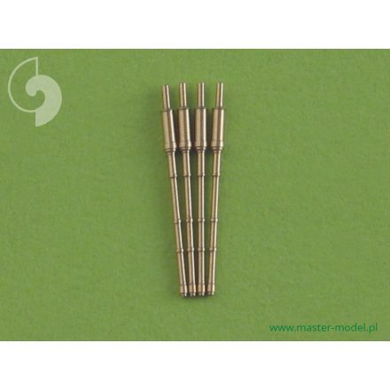 Master Model Russia/USSR 130 mm/70 (5.1in) AK-130 barrles (4pcs) - Sovremenny, Slava and Kirov Classes