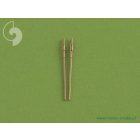 Master Model USN 5in/54 (12.7 cm) Mark 45 barrels (2pcs) - Ticonderoga class and many modern warships