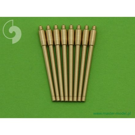 Master Model France 380 mm/45 (14.96in) Model 1935 barrels - for turrets without blastbags (8pcs)