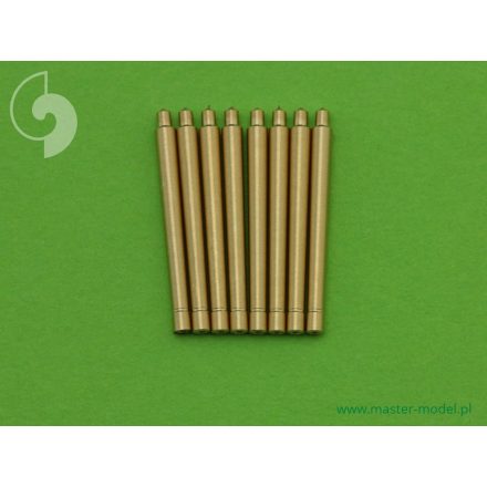 Master Model France 380 mm/45 (14.96in) Model 1935 barrels - for turrets with blastbags (8pcs)