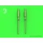 Master Model OTO-Melara 76 mm/62 (3in) gun barrels (2pcs) - Used on OHP class frigate and many other modern warship classes