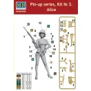 Master Box Pin-up series, Kit No.3 Alice figura készlet