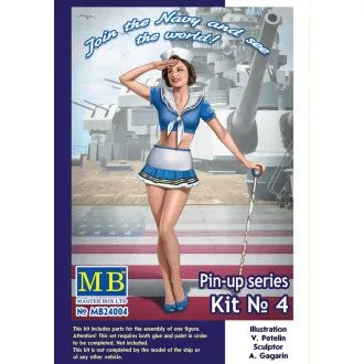 Master Box Pin-up series,Kit No.4 Suzie figura készlet