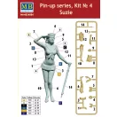 Master Box Pin-up series,Kit No.4 Suzie figura készlet