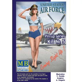 Master Box Pin-up series,Kit No.5 Patty figura készlet