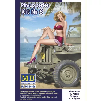 Master Box Pin-up series, Kit No.6 Samantha figura készlet