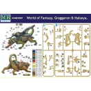 Master Box World of Fantasy.Graggeron & Halseya figura készlet