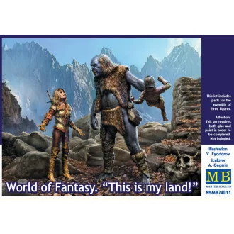 Master Box World of Fantasy.This is my land! figura készlet