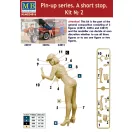 Master Box Pin-up series.A short stop.Kit No.2 figura készlet