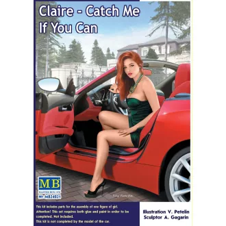 Master Box Claire -Catch Me4 If You Can figura készlet