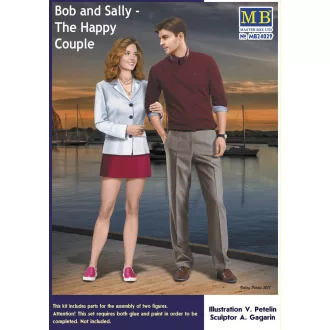 Master Box Bob and Sally figura készlet