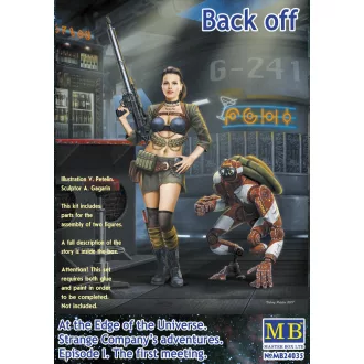 Master Box Back off figura készlet