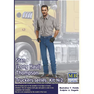   Master Box Stan (Long Haul)Thompson,Truckers series Kit No.2 figura készlet