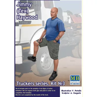   Master Box Jimmy (Tex) Haywood,Truckers series Kit3 figura készlet