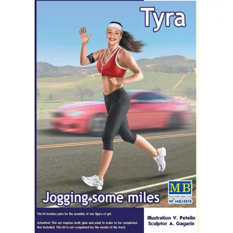 Master Box Jogging some miles. Tyra figura készlet