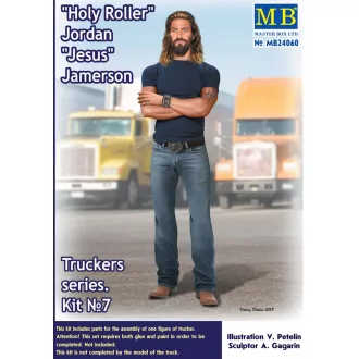   Master Box Truckers series"Holy Roller"Jordan"Jesus Jamerson figura készlet