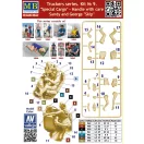 Master Box Truckers series"Special Cargo"Handle wit care!Sandy and George figura készlet