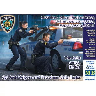   Master Box Shot fired-Officer needs assistance, civilian casualties figura készlet
