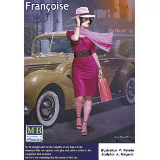 Master Box Dangerous Curves Series Francoise figura készlet