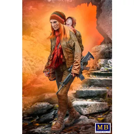 Masterbox Post-apocalyptic series. The Last Bridge. Kit No 5. Nadezhda (Hope)