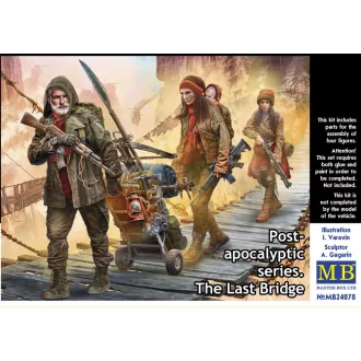   Master Box The Last Bridge. P?st-apocalyptic series figura készlet
