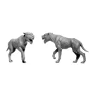Master Box Post-apocalyptic series. The Last Bridge. Kit No. 7. Dogs of the Apocalypse figura készlet