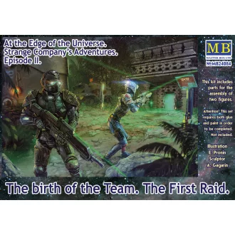   Master Box The birth of the Team. The First Raid figura készlet