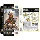 Master Box Post-apocalyptic series. The Last Bridge. Kit No. 8. Clan of Wolves figura készlet