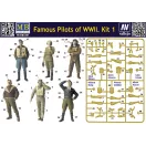 Master Box Famous WWII pilots set figura készlet