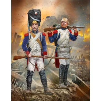   Master Box Napoleonic Wars Era. The Old Guard figura készlet