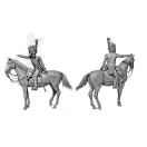 Master Box Napoleonic Wars Era. The Old Guard Officer figura készlet