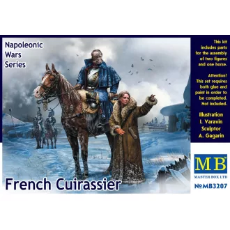   Master Box French Cuirassier,Napoleonic War Series figura készlet