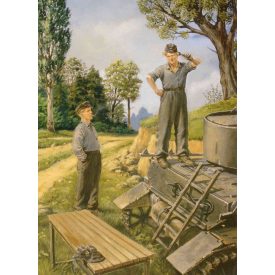 Masterbox German tank repairmen