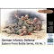 Master Box German infantry defense, Eastern Front figura készlet