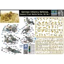 Master Box German infantry defense, Eastern Front figura készlet