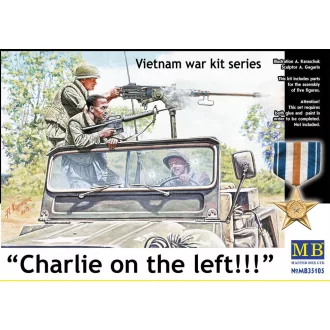   Master Box Charlie on the left!!! Vietnam war kit figura készlet