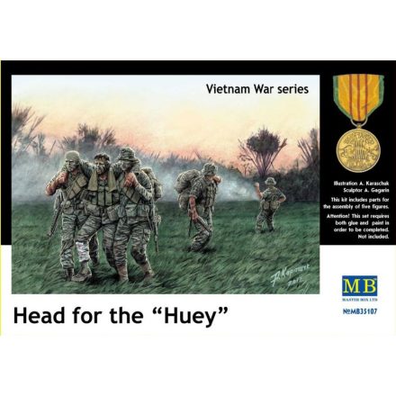 Masterbox Head for the "Huey", Vietnam