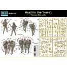 Master Box “Head for the “Huey”, Vietnam War series” figura készlet