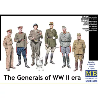 Master Box The Generals of WWII figura készlet